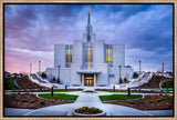 Calgary Temple - Purple Twilight by Scott Jarvie