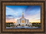 Gilbert Temple - Bright Sunset by Scott Jarvie