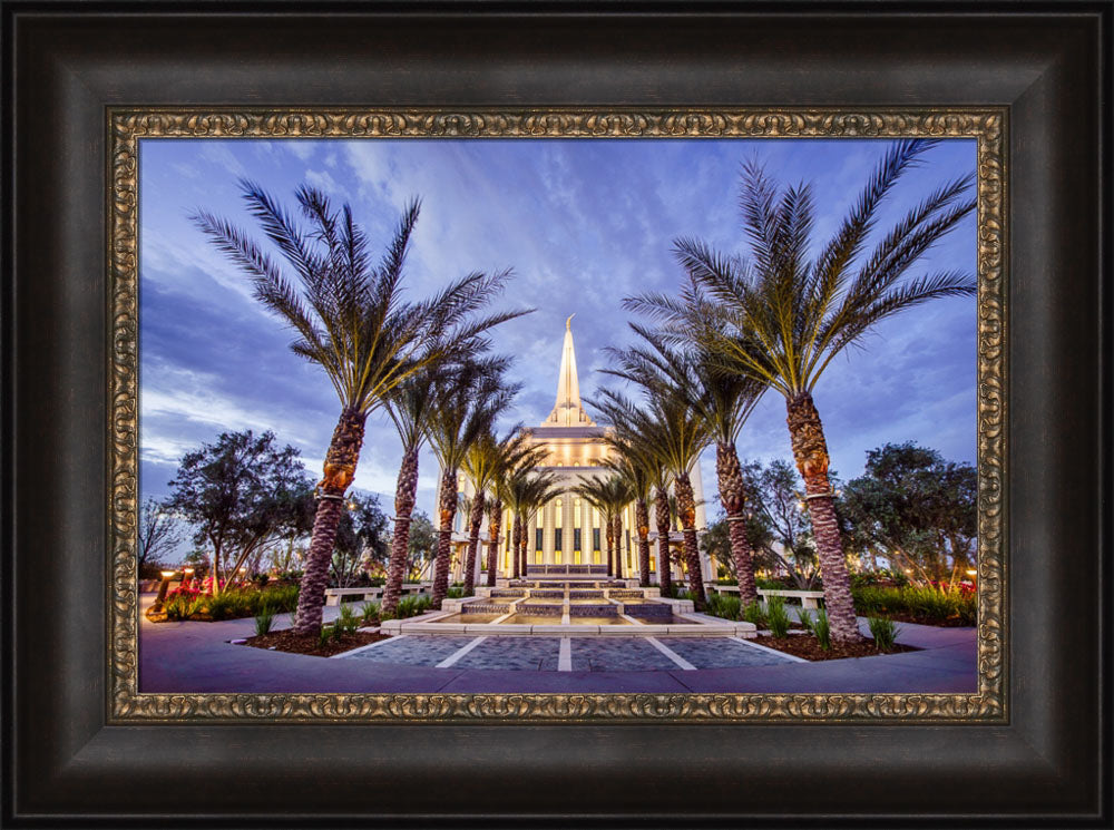 Gilbert Temple - Palms by Scott Jarvie