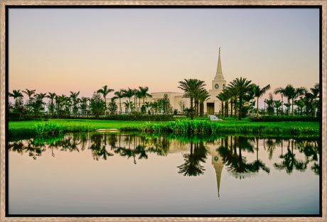 Fort Lauderdale Temple - Mirrored by Scott Jarvie