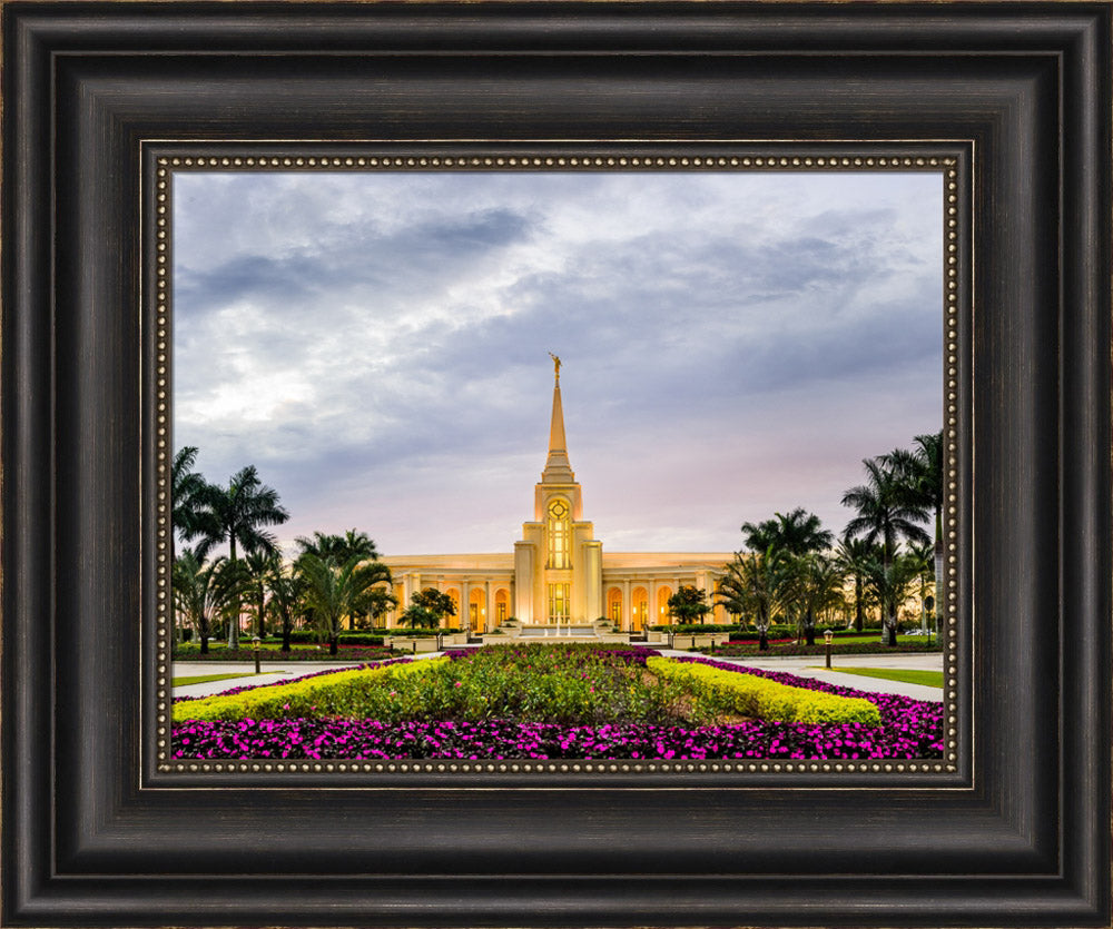 Fort Lauderdale Temple - Temple Entrance by Scott Jarvie