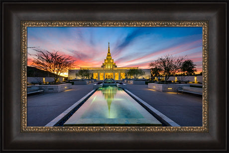 Phoenix Temple - Sunset by Scott Jarvie