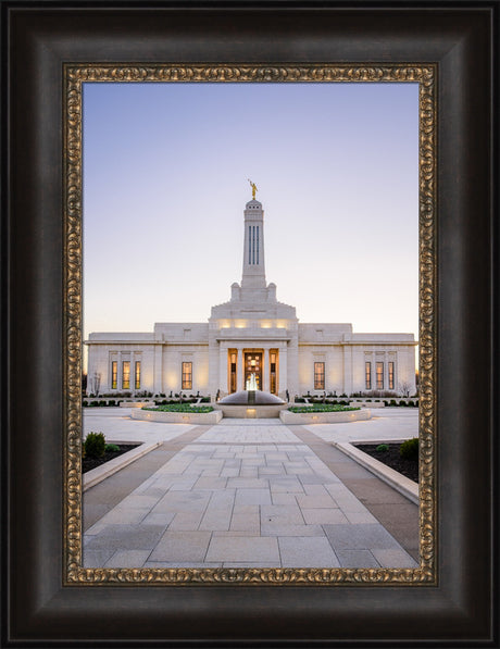 Indianapolis Temple - The Way to the Temple by Scott Jarvie