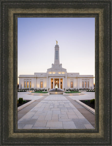 Indianapolis Temple - The Way to the Temple by Scott Jarvie