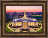 Indianapolis Temple - Above the City by Scott Jarvie