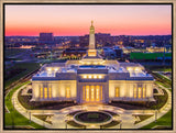 Indianapolis Temple - Above the City by Scott Jarvie