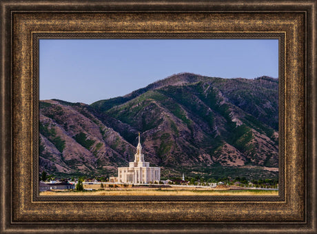 Payson Temple - Mountain View by Scott Jarvie