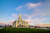 Payson Temple - Sunrise Corner by Scott Jarvie