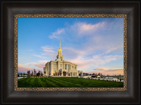 Payson Temple - Sunrise Corner by Scott Jarvie