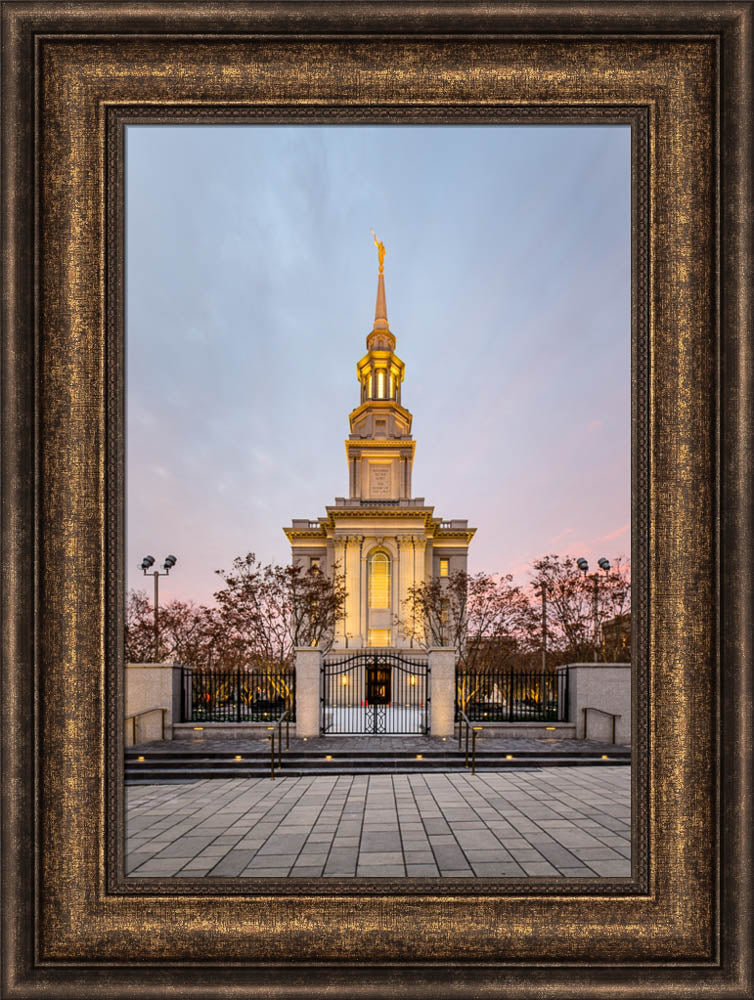 Philadelphia Temple - Gates by Scott Jarvie