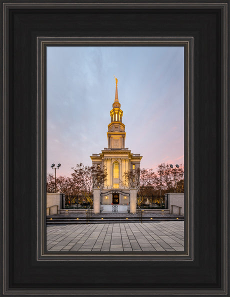 Philadelphia Temple - Gates by Scott Jarvie