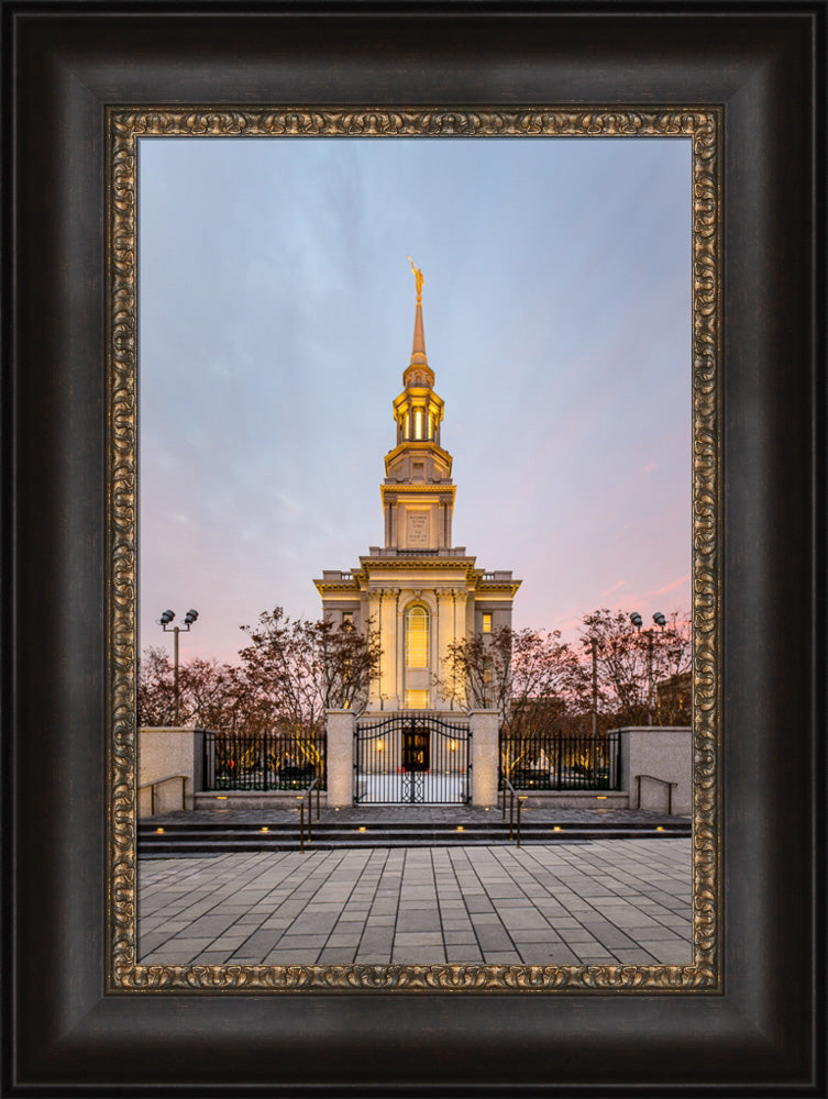 Philadelphia Temple - Gates by Scott Jarvie