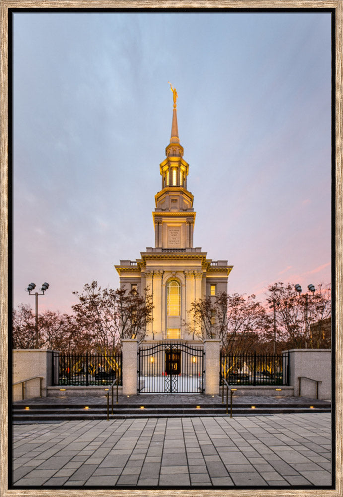 Philadelphia Temple - Gates by Scott Jarvie