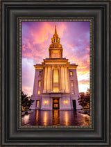 Philadephia Temple - - Sunset by Scott Jarvie