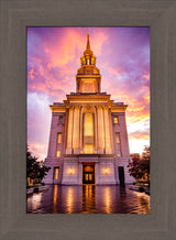 Philadephia Temple - - Sunset by Scott Jarvie