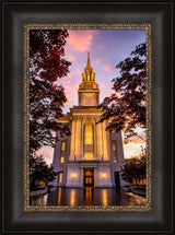 Philadephia Temple - Sunset Entrance by Scott Jarvie