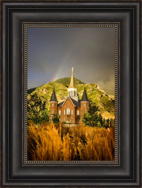 Provo City Center Temple - Golden Sunset by Scott Jarvie