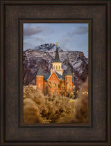 Provo City Center Temple - Fall Reeds by Scott Jarvie