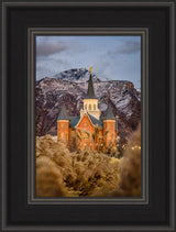 Provo City Center Temple - Fall Reeds by Scott Jarvie