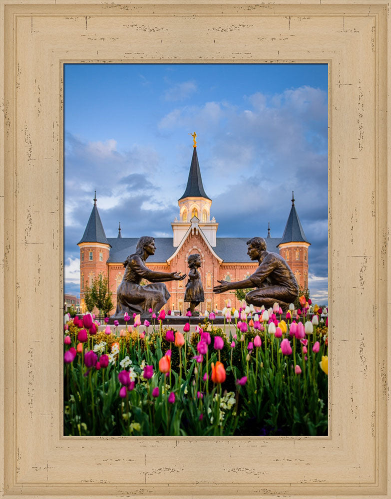 Provo City Center Temple - Family Time by Scott Jarvie