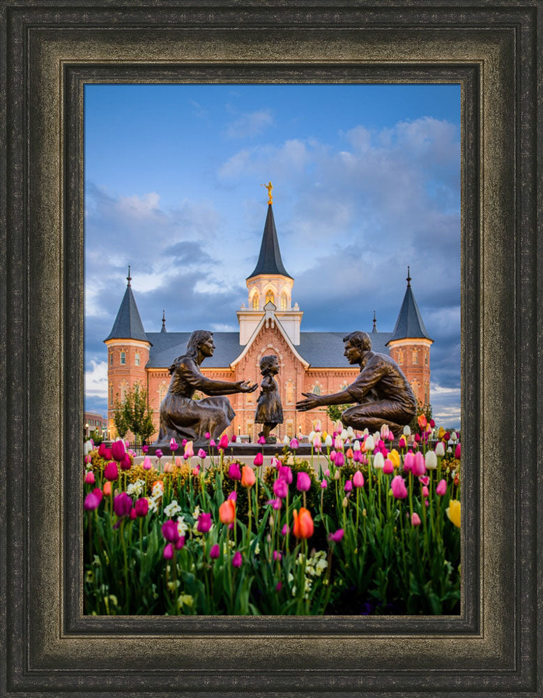 Provo City Center Temple - Family Time by Scott Jarvie