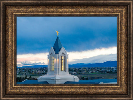 Fort Collins Temple - Spire by Scott Jarvie