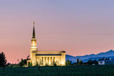 Star Valley Temple - Summer Dusk by Scott Jarvie