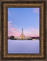 Hartford Temple - Morning Skies by Scott Jarvie