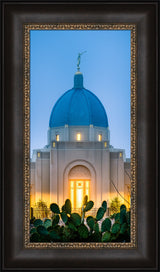 Tucson Temple - Cactus Twilight by Scott Jarvie