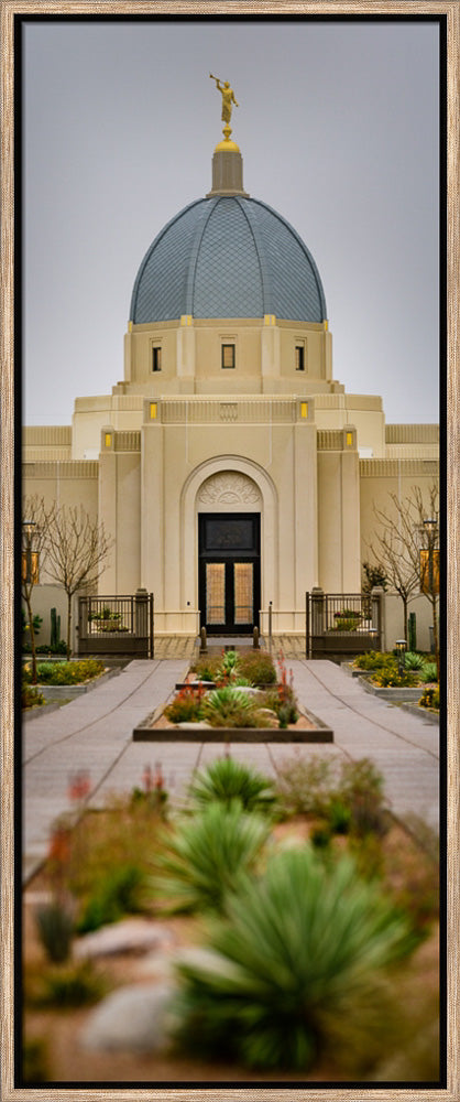 Tucson Temple - Vertical Panorama by Scott Jarvie