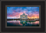 Meridian Temple - Colorful Sunset by Scott Jarvie