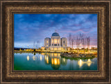 Meridian Temple - Blue Reflection by Scott Jarvie