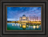 Meridian Temple - Blue Reflection by Scott Jarvie