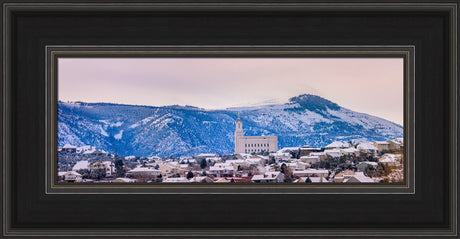 Cedar City Temple - On top of the city by Scott Jarvie