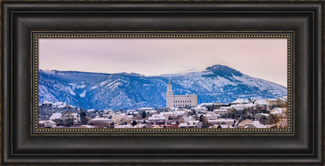 Cedar City Temple - On top of the city by Scott Jarvie