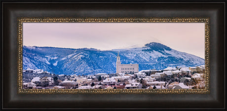 Cedar City Temple - On top of the city by Scott Jarvie