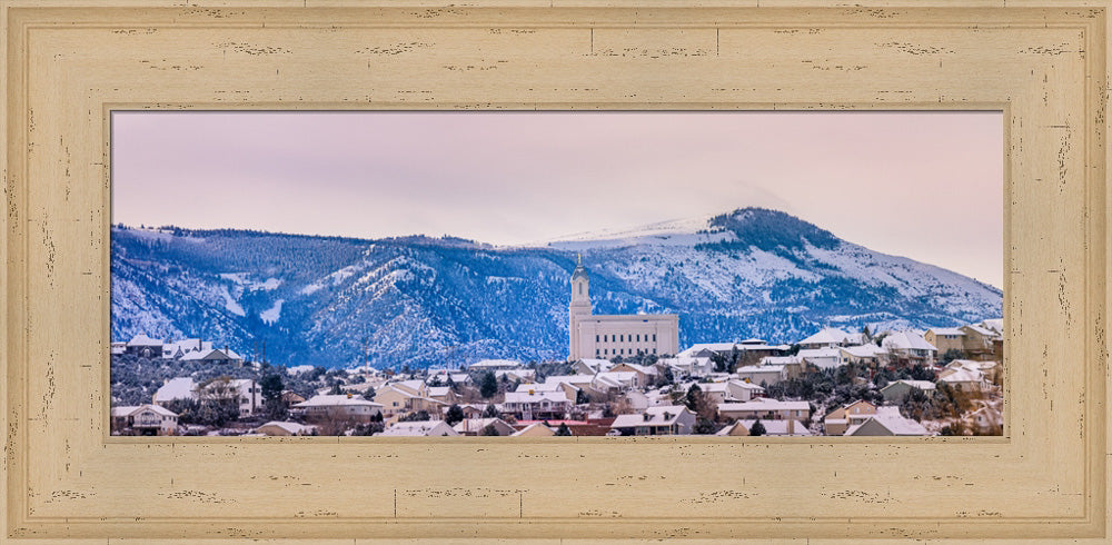 Cedar City Temple - On top of the city by Scott Jarvie