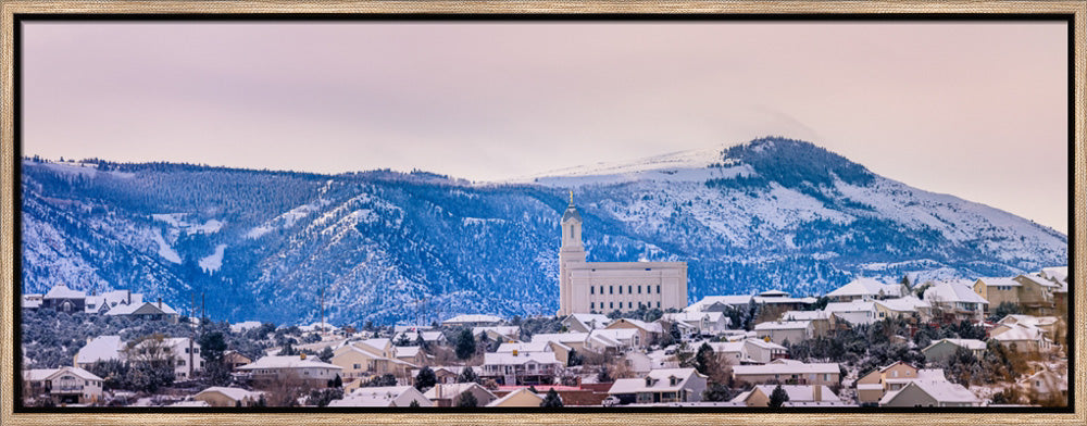 Cedar City Temple - On top of the city by Scott Jarvie