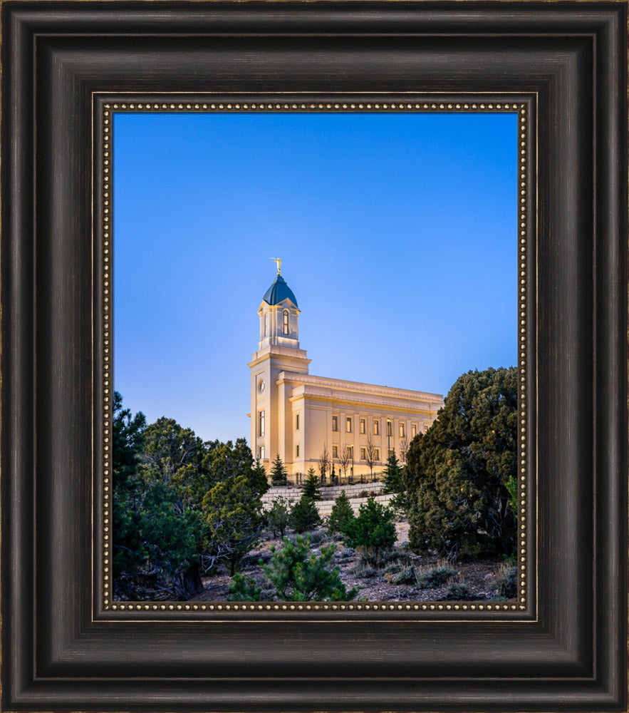 Cedar City Temple - Above the Cedars by Scott Jarvie