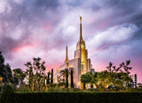 Rome Italy Temple - Pink Sky by Scott Jarvie