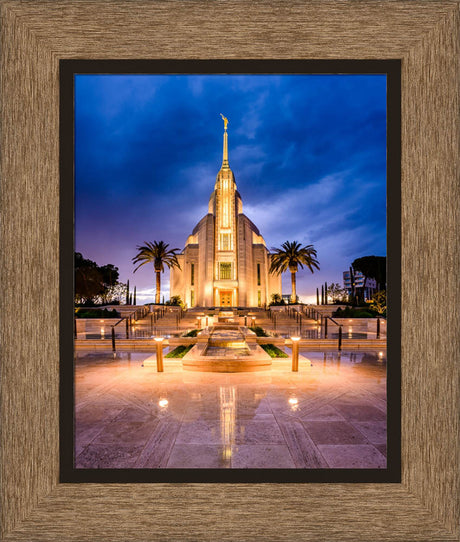 Rome Temple - Evening Glow by Scott Jarvie